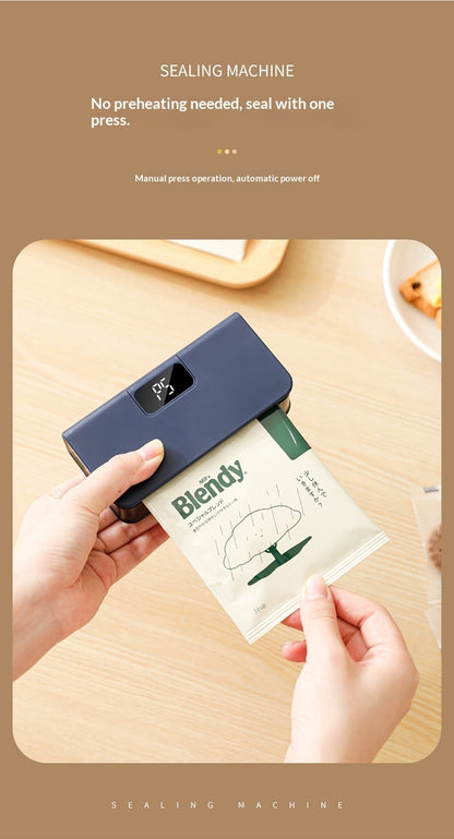 Mini Sellador De Bolsas Recargable